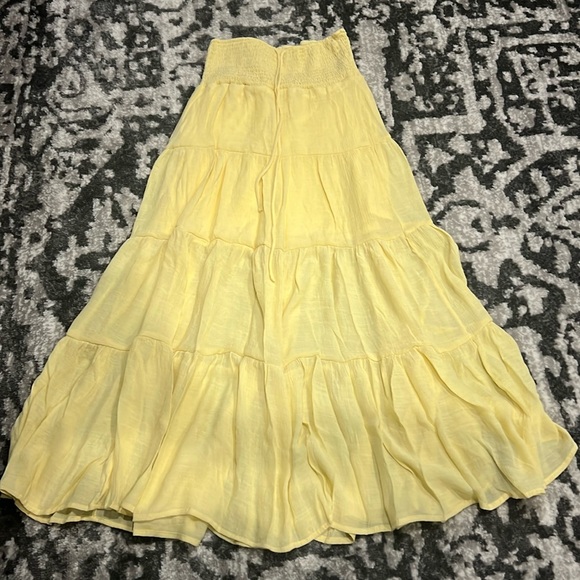 HYFVE Long Yellow Skirt - Picture 2 of 7